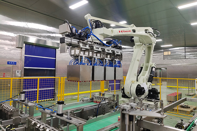 午餐肉裝箱機(jī)